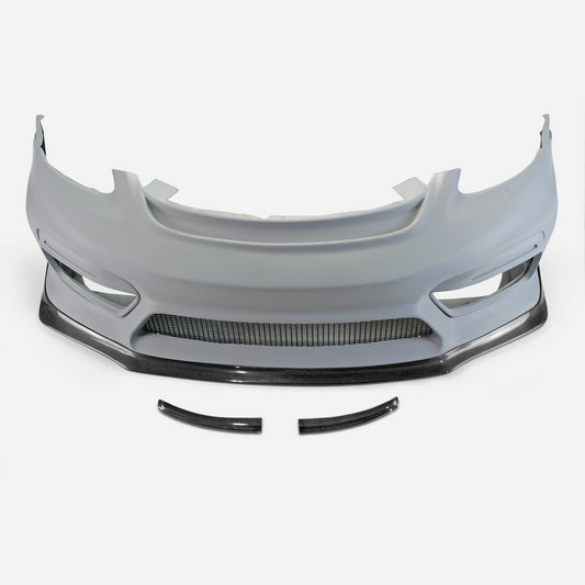 PORSCHE 16 onwards Boxster 718 Cayman 982 GT4 Style Front bumper with fog light cover