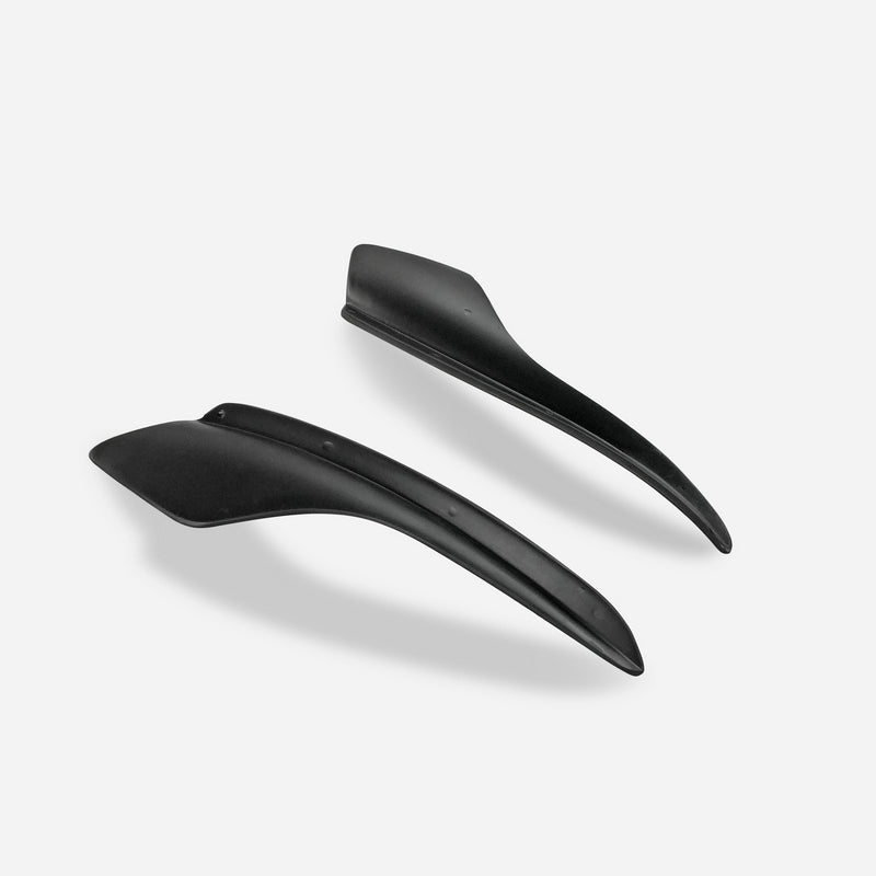 Porsche 09-12 Cayman 987.2 Gen II Facelift RB Style Front Bumper Canard