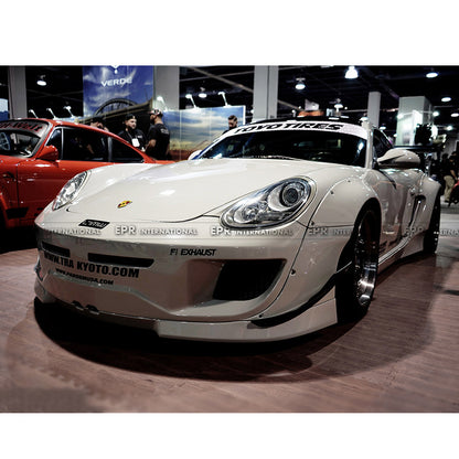 Porsche 09-12 Cayman 987.2 Gen II Facelift RB Style Front Lip