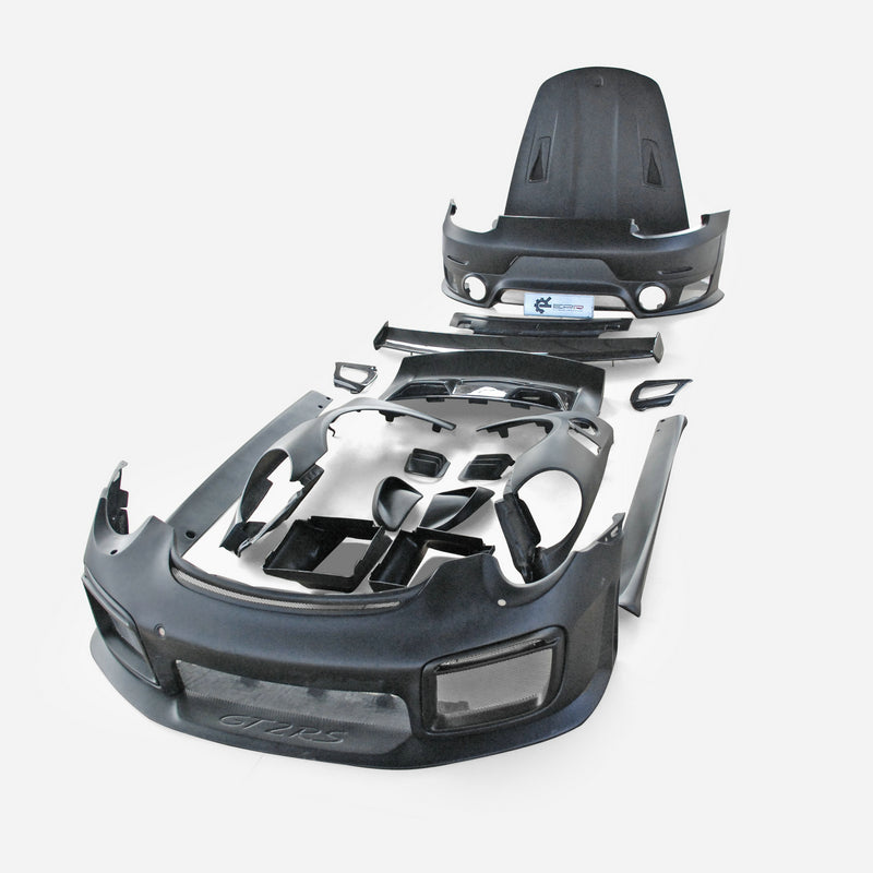 Porsche 911 991 Carrera Carrera4 CarreraS  Carrera4S GT3 GT2RS Style front bumper (Need 911.2 DRL & Indicator)