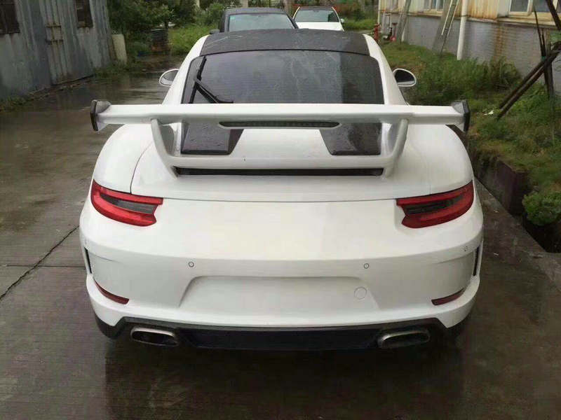 Porsche 911 991.1 991.2 GT3 Style Trunk with rear spoiler (For Carerra)