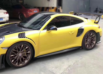 Porsche 911 991 Carrera Carrera4 CarreraS  GT2RS Style side skirt