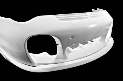 Porsche 99-01 996 TA-GT Style Front Bumper With Front Lip & Grille Mesh