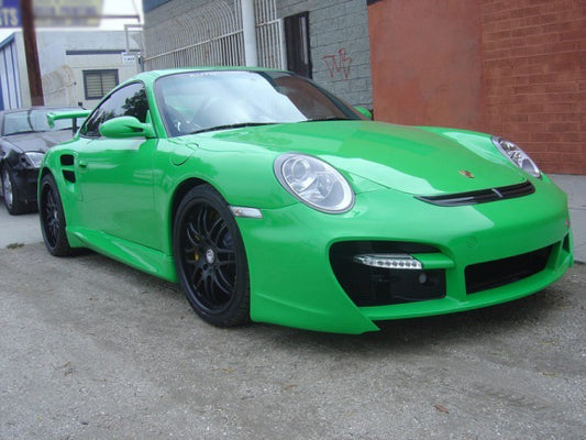 Porsche 997 TA Style Front bumper with accessories