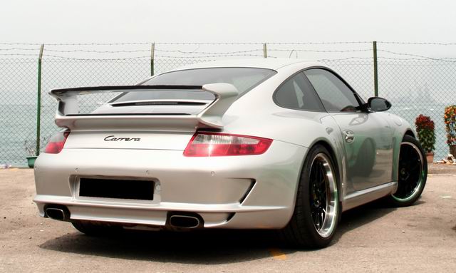 Porsche 997.1 GT3 Style trunk spoiler