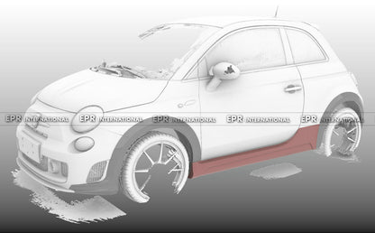 Fiat 500 S3 EPA Type wide body side skirt