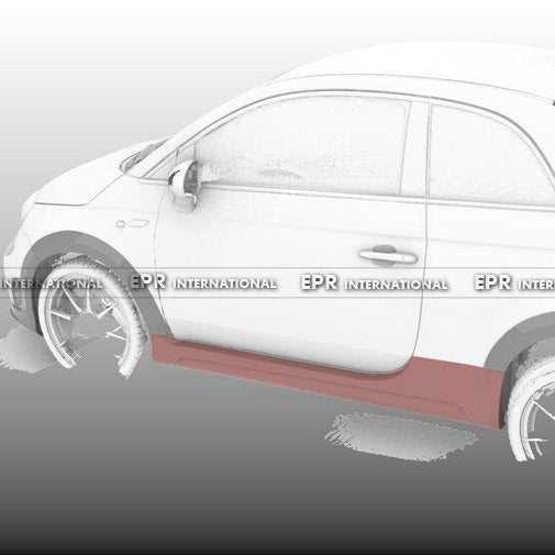 Fiat 500 S3 EPA Type wide body side skirt