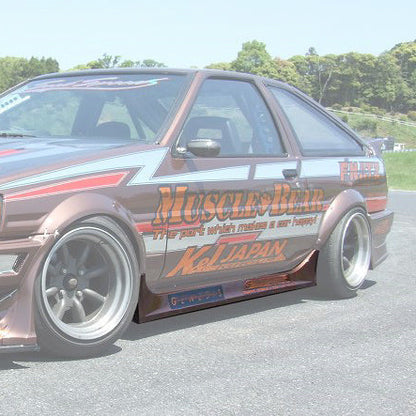 Toyota AE86 Levin MBT2 Style Side Skirt