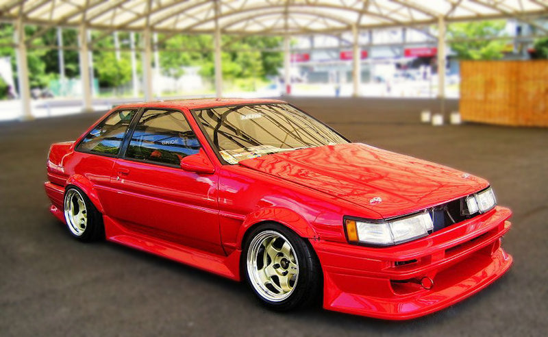 Toyota AE86 Trueno RUF Style Side Skirt