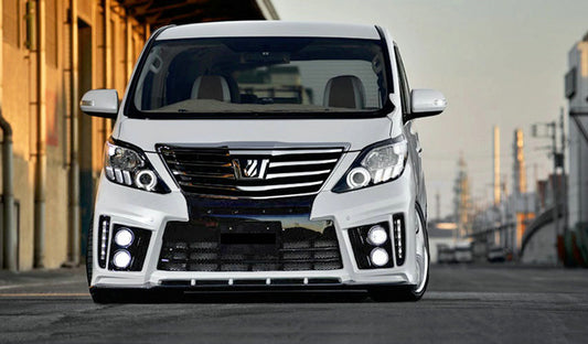 Toyota 12-14 Alphard 20 series AH20 ADM Style front bumper  (Facelift)