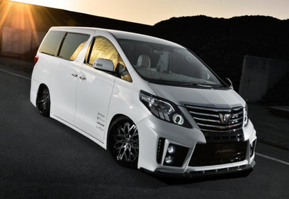 Toyota 12-14 Alphard 20 series AH20 facelifted ADM Style front lip