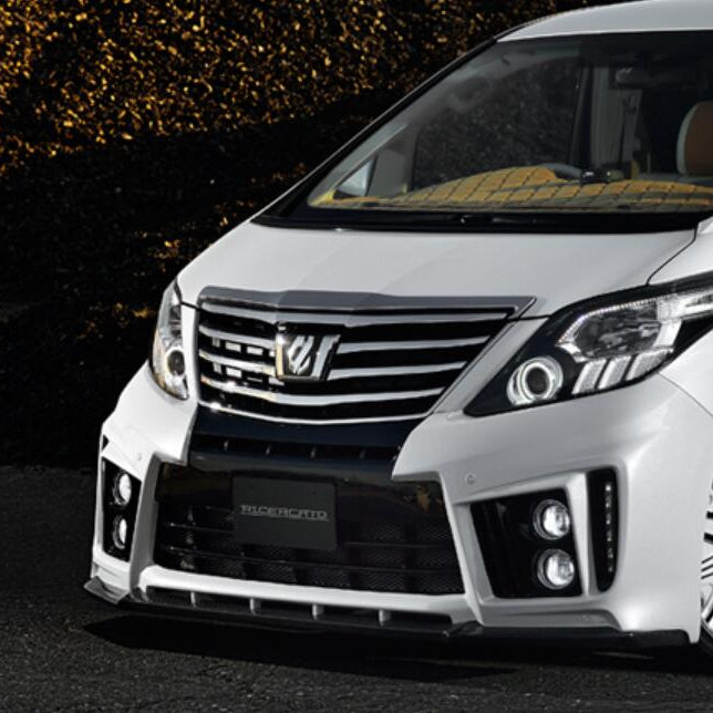 Toyota 12-14 Alphard 20 series AH20 facelifted ADM Style front lip