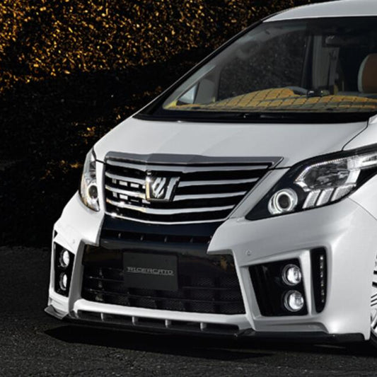Toyota 12-14 Alphard 20 series AH20 facelifted ADM Style front lip