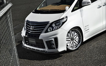 Toyota 12-14 Alphard 20 series AH20 facelifted ADM Style front lip