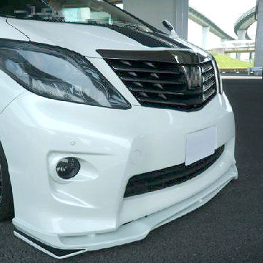 Toyota 08-11 Alphard 20 series AH20 SS style front lip (For S Type front bumper)