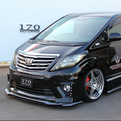 Toyota 12-14 Alphard 20 series AH20 SS Style front lip (Facelift) (For S body)