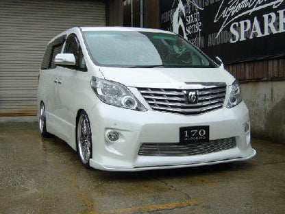 Toyota 08-11 Alphard 20 series AH20 SS2 style front lip (For S body)