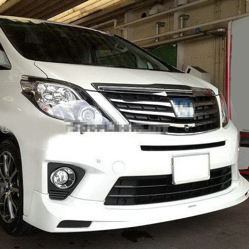 Toyota 12-14 Alphard 20 series AH20 TR Style front lip (Facelift)  (For S body)