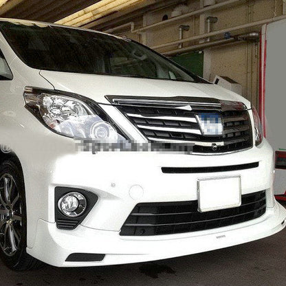 Toyota 12-14 Alphard 20 series AH20 TR Style front lip (Facelift)  (For S body)