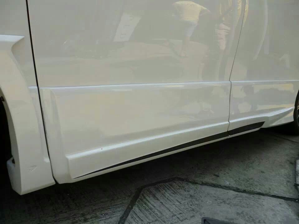Toyota 08-15 Alphard Vellfire 20 series AH20 WD Style Front & rear door panel 6Pcs