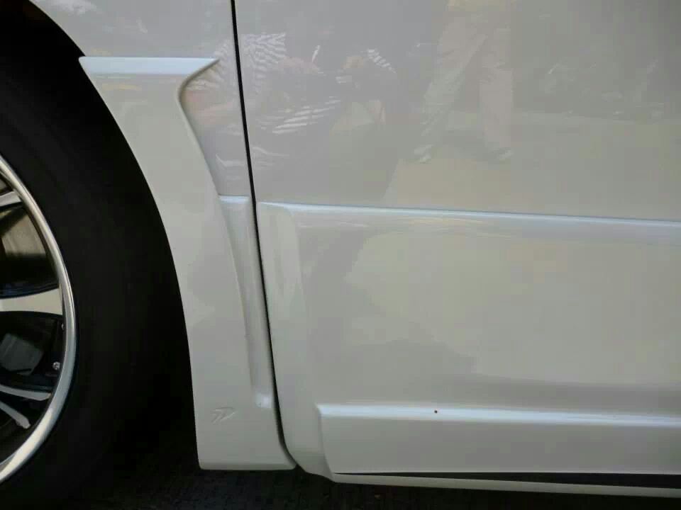 Toyota 08-15 Alphard Vellfire 20 series AH20 WD Style Front & rear door panel 6Pcs