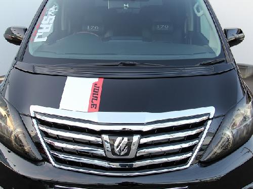 Toyota 08-15 Alphard 20 series AH20 SS Style front hood spoiler