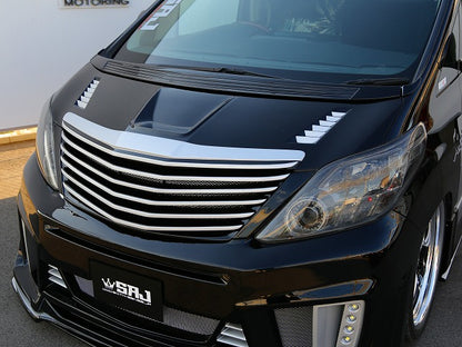 Toyota 08-15 Alphard 20 series AH20 SS Style front hood