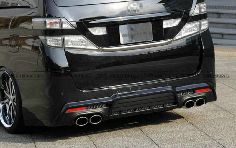 Toyota 08-15 Alphard Vellfire 20 series AH20 ADM Style rear bumper