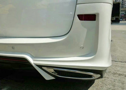 Toyota 08-15 Alphard Vellfire 20 series AH20 WD Style rear bumper