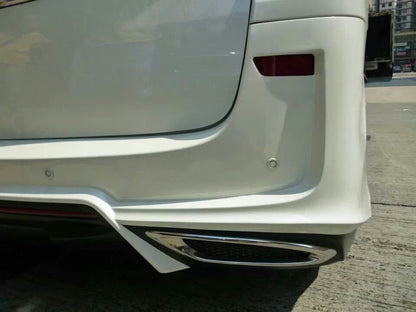 Toyota 08-15 Alphard Vellfire 20 series AH20 WD Style rear bumper