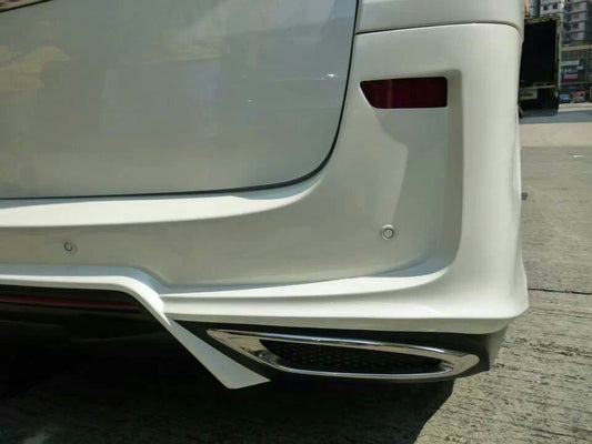 Toyota 08-15 Alphard Vellfire 20 series AH20 WD Style rear bumper