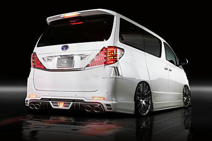 Toyota 08-15 Alphard Vellfire 20 series AH20 TMK Style rear lip