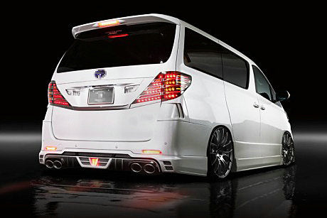 Toyota 08-15 Alphard Vellfire 20 series AH20 TMK Style rear lip