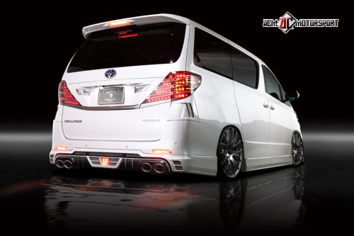 Toyota 08-15 Alphard Vellfire 20 series AH20 TMK Style rear lip