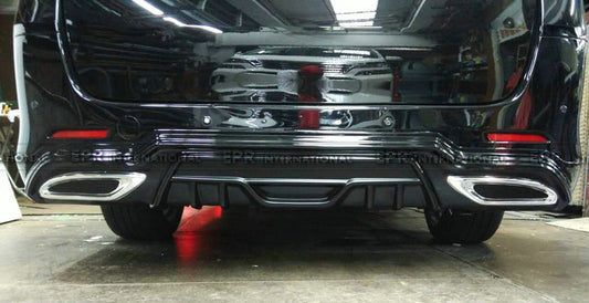 Toyota 08-15 Alphard Vellfire 20 series AH20 WD Style rear lip