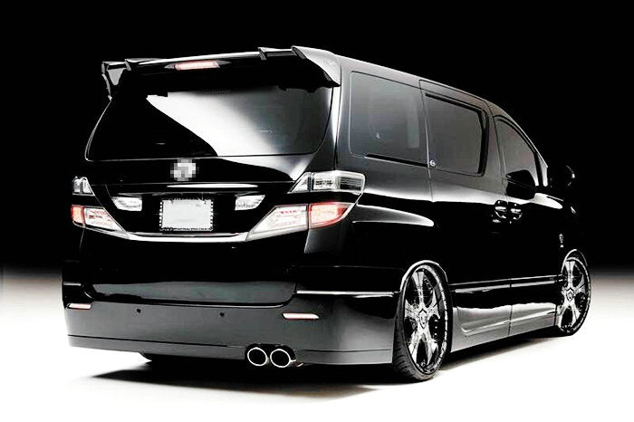 Toyota 08-15 Alphard Vellfire 20 series AH20 DA Style rear spoiler