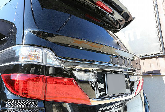 Toyota 08-15 Alphard Vellfire 20 series AH20 SS Style rear middle spoiler