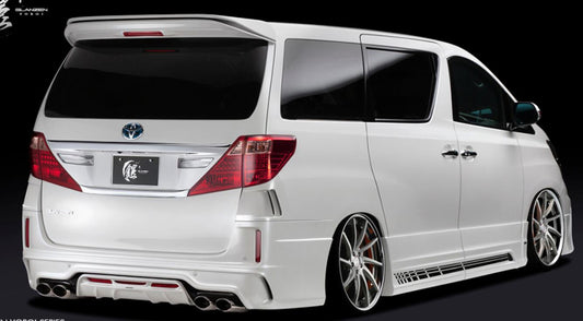 Toyota 08-15 Alphard Vellfire 20 series AH20 SLKB Style rear spoiler