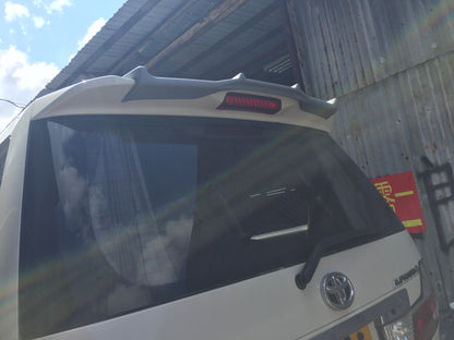 Toyota 08-15 Alphard Vellfire 20 series AH20 TR Style rear spoiler