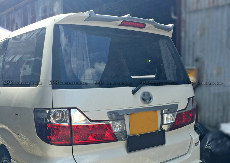 Toyota 08-15 Alphard Vellfire 20 series AH20 TR Style rear spoiler