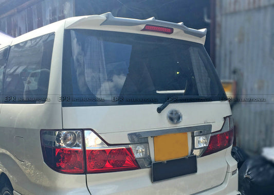 Toyota 08-15 Alphard Vellfire 20 series AH20 TR Style rear spoiler