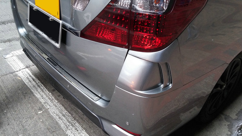 Toyota 08-15 Alphard Vellfire 20 series AH20 TMK Style rear bumper apron