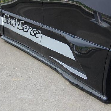Toyota 08-14 Alphard Vellfire 20 series AH20 SS Style side skirt
