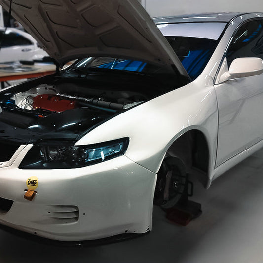 HONDA 05-08 Accord CL7 WTCC Type wide front fender (Facelift)