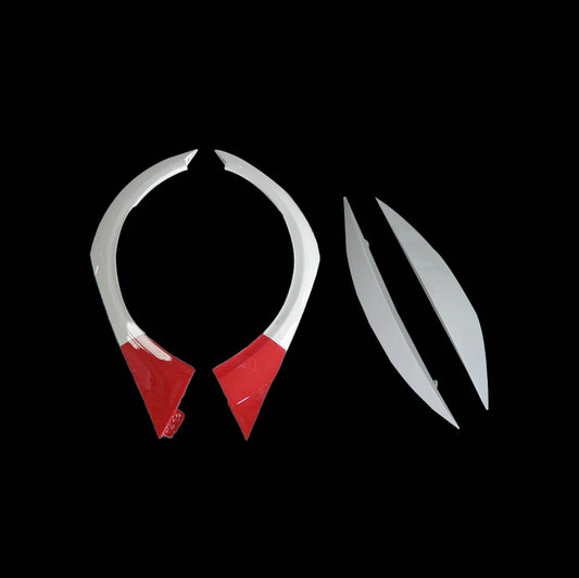 HONDA 05-08 Accord CL7 WTCC Type wide rear fender flares 4Pcs (Facelift)