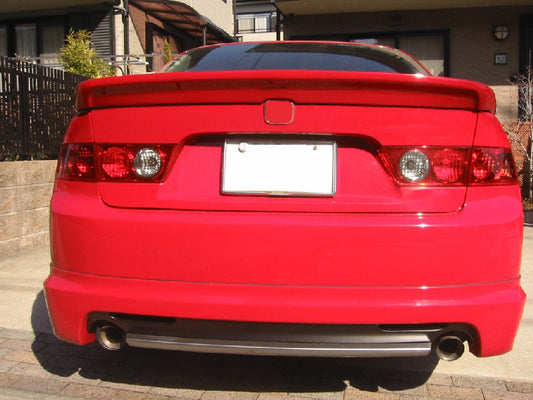 HONDA 05-08 Accord CL7 MU2 style rear lip (Facelift)