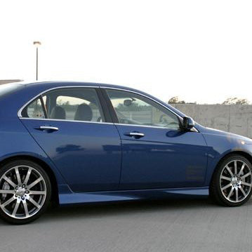 HONDA 02-08 Accord CL7 MU1 style side skirt