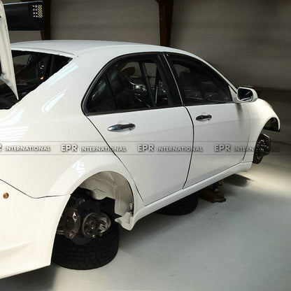 HONDA 05-08 Accord CL7 WTCC Type wide side skirt (Facelift)