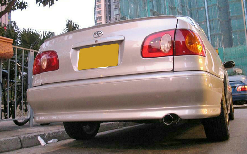 Toyota 98-00 Corolla AE110 JP Style Rear lip  (4 Door Saloon)