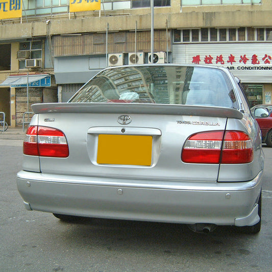 Toyota 98-00 Corolla AE110 JP Style Rear apron  (4 Door Saloon)